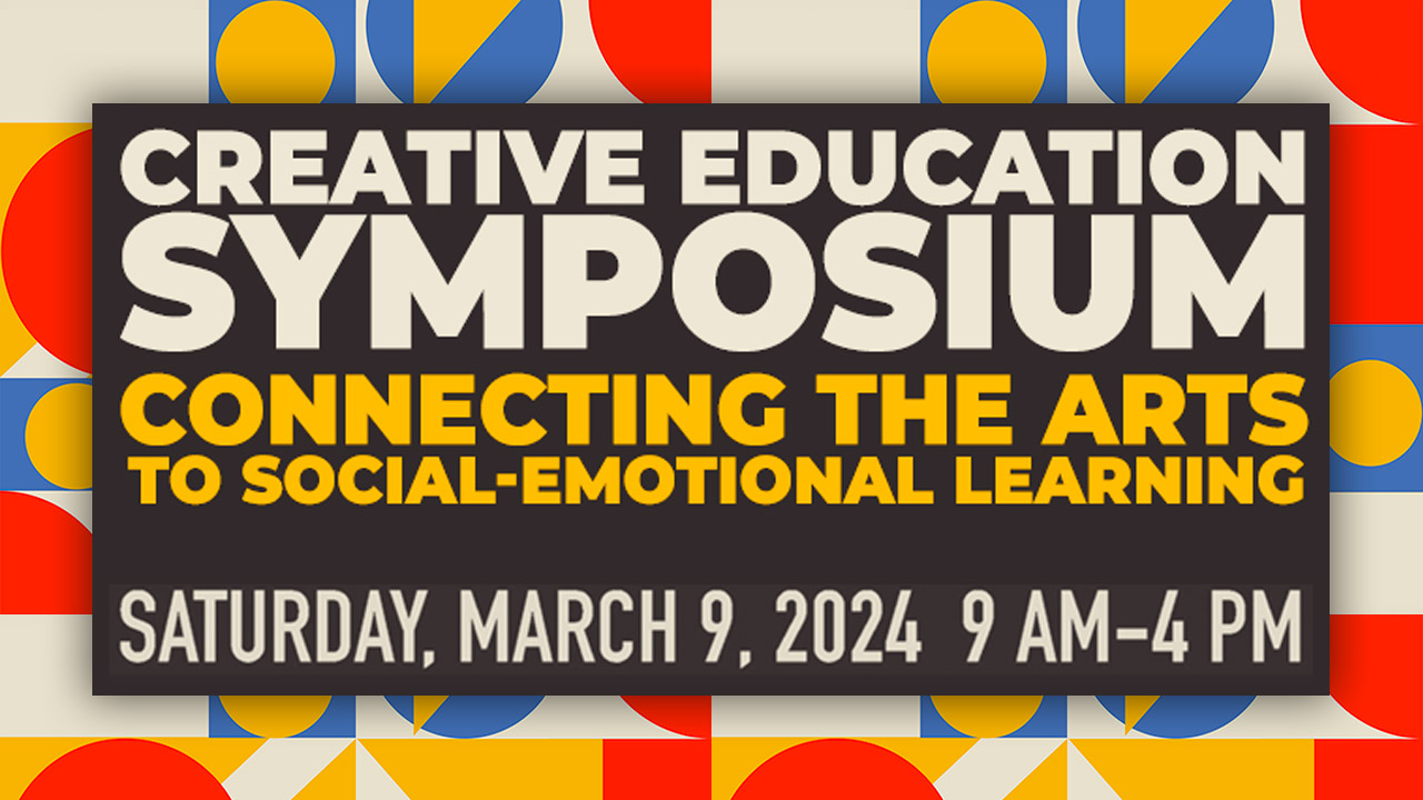 Creative Education Symposium Title Card