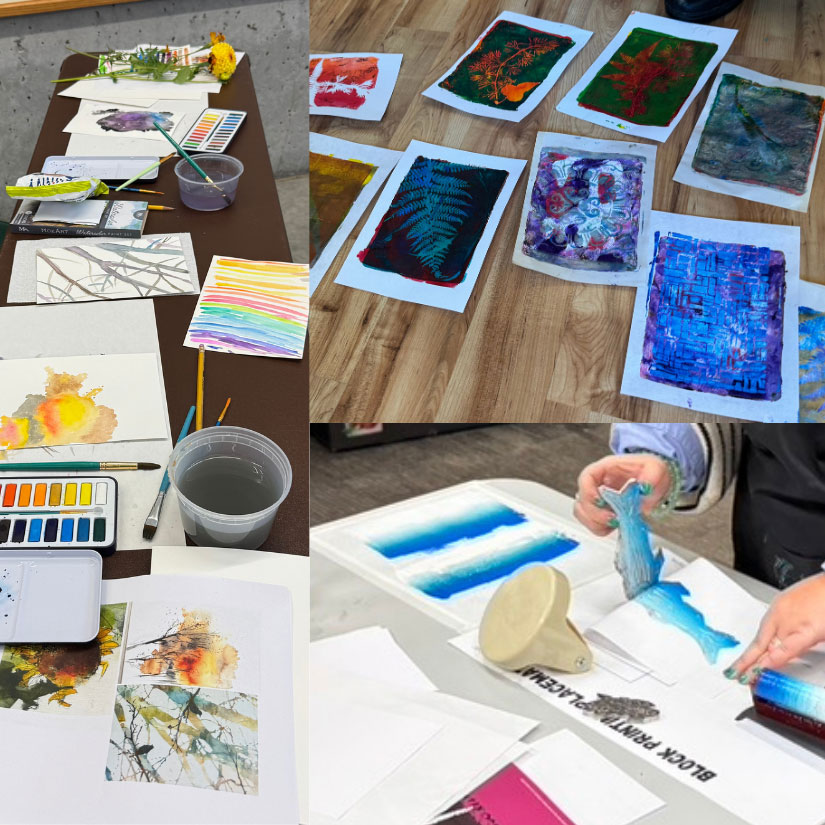 A composite image showing several things we have made